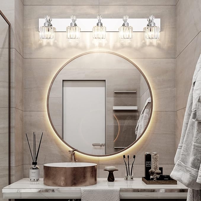 PRESDE Crystal 5-Light Vanity Light - Image 2