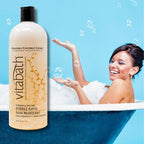 Vitabath Heavenly Coconut Crème Bubble Bath Rich Foaming Bubbly Soak & Relaxing - Image 3