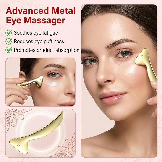 10PCS Under Eye Patches Silicone, Reusable Eye Patches Silicone Patch Under - Image 2