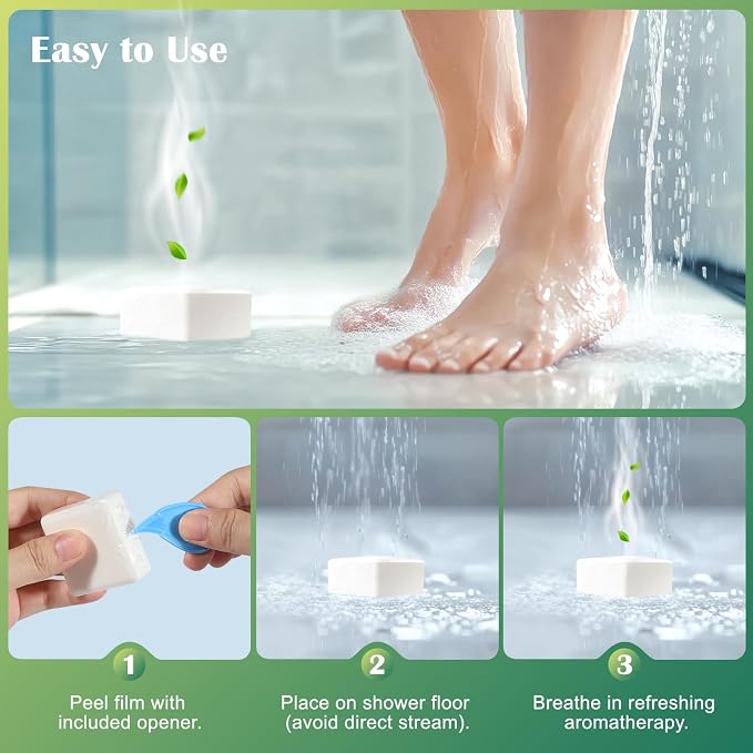 Eucalyptus Mint Shower Steamers 7 Pack - Image 8