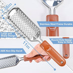 Professional Foot Scrubber Dead Skin Remover, Pedicure Foot File Callus Removal - Image 2