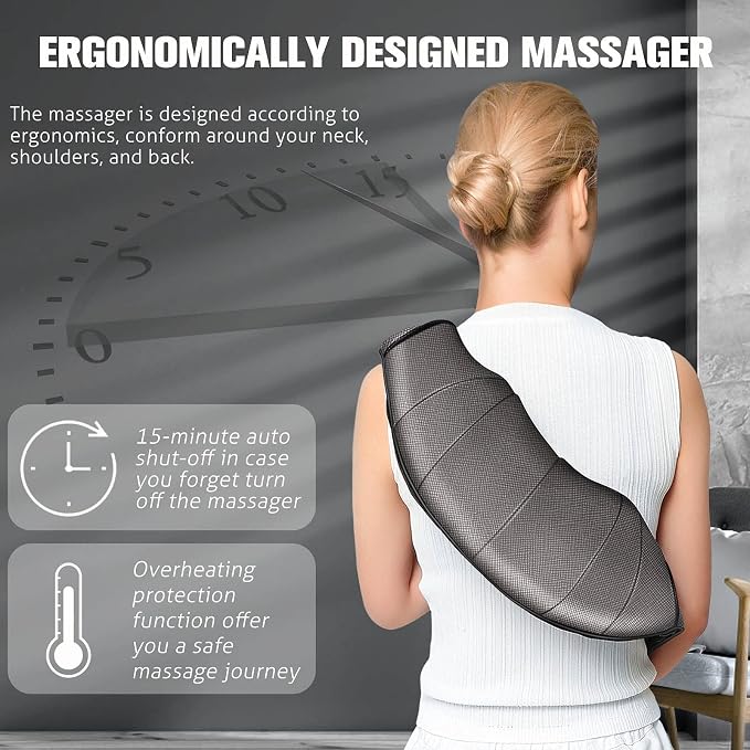 MagicMakers Neck Massager with Heat Gifts - Image 8