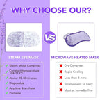 XPCARE 60 Pack Steam Eye Masks for Dry Eyes, SPA Warm Sleep Eye Mask, - Image 4