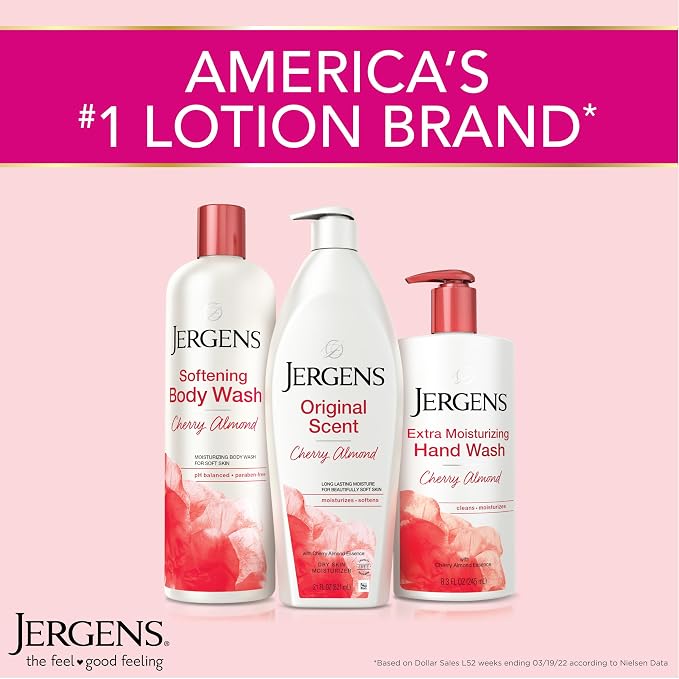 Jergens Original Scent Dry Skin Lotion, Body and Hand Moisturizer - Image 8
