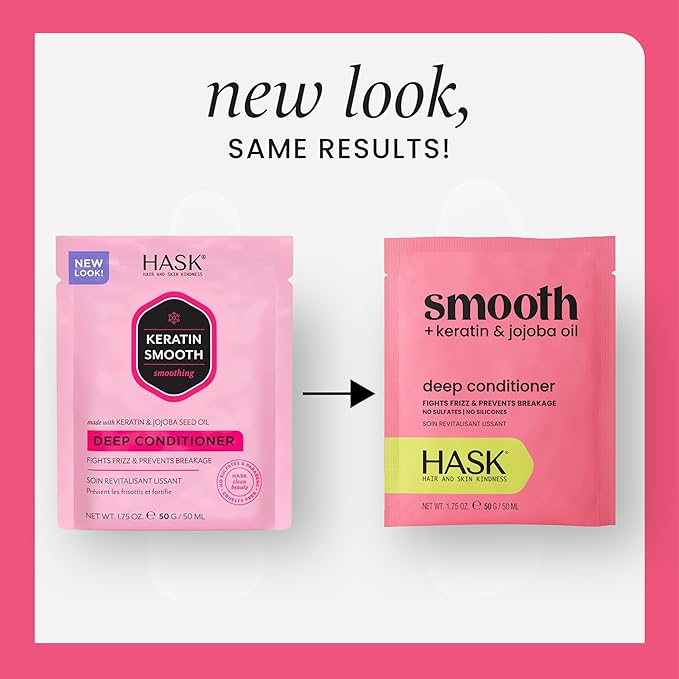 HASK KERATIN Smoothing Deep Conditioner Treatments - Image 2