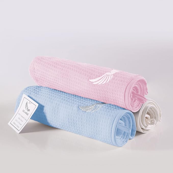 100% Turkish Cotton Hair Towel Wrap - Image 6