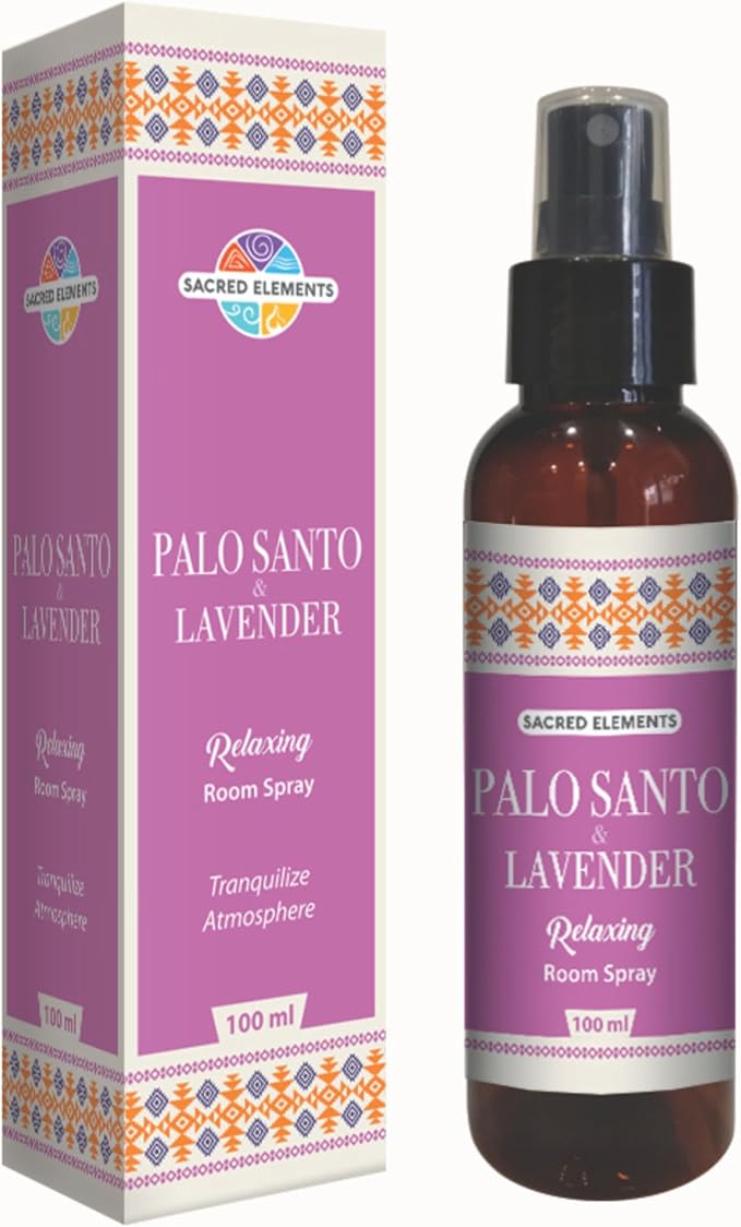 Sacred Element's Palo Santo & Lavender Room Spray | Natural Purifying Mist by HEM