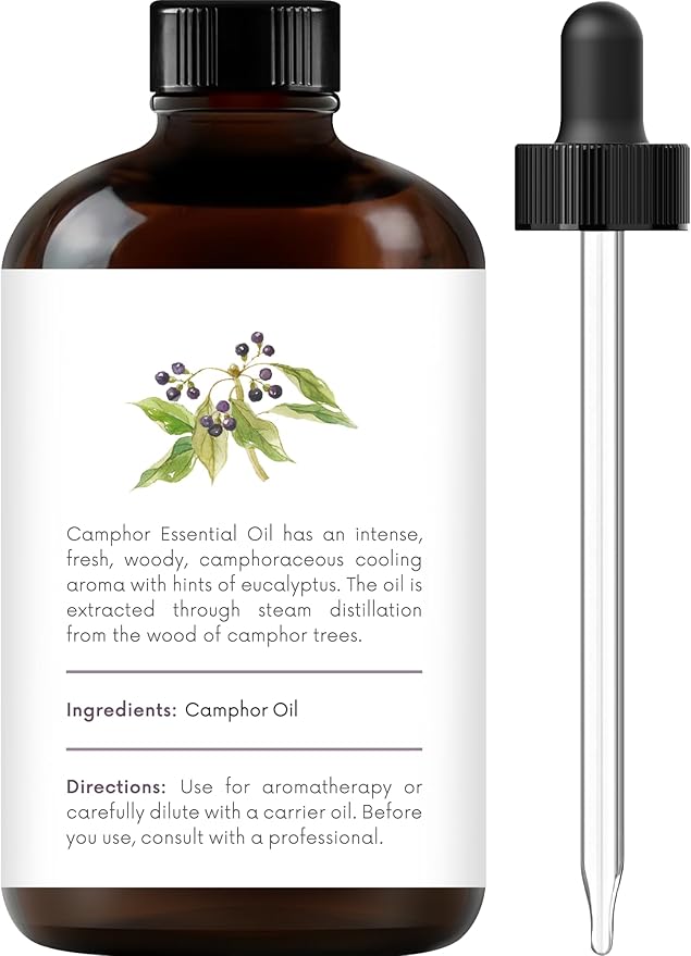 Handcraft Blends Camphor Essential Oil – Huge 4 Fl Oz – 100% Pure and Natural – - Image 2