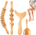 4PCS Wood Therapy Massage Tools Set by Unknown