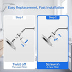 R24162-NA Showerhead Filter Replacement, Compatible - Image 6