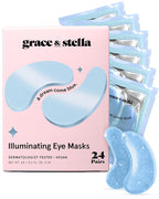 grace & stella Award Winning Under Eye Mask Reduce Dark Circles, Puffy Eyes by GraceStella