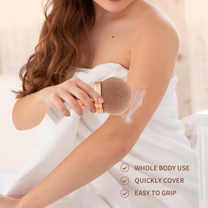 docolor Extra Large Body Makeup Brush - Image 8