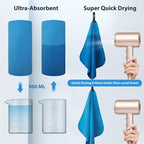 BOGI Microfiber Quick Dry Travel Sports Towel - Image 5
