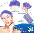 Disposable Bouffant Caps, 21inches Hair Net, Elastic Dust Cap - Image 4