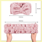 LAPOHI 3 Pack Microfiber Bowtie Headbands - Image 2