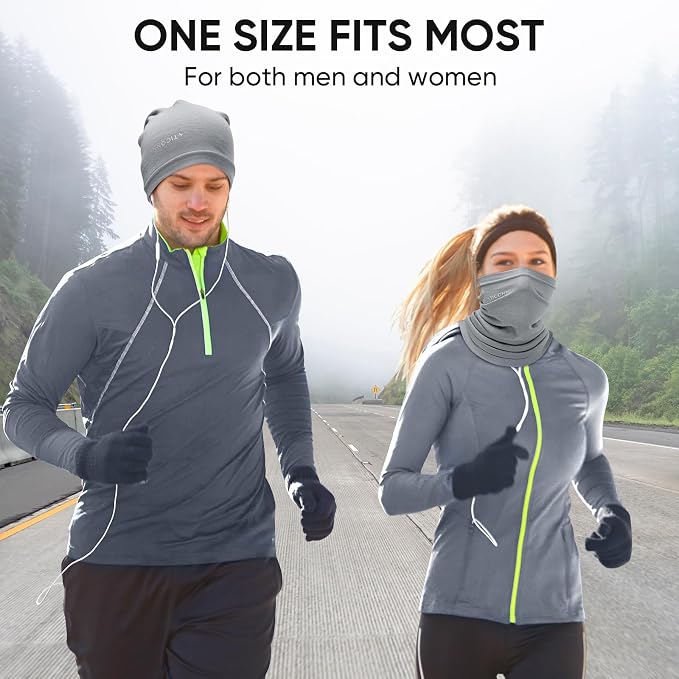 TICONN Neck Gaiter Face Cover Scarf, Neck Warmer Breathable Sun & Wind-proof - Image 5