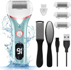 Electric Foot Callus Remover, Rechargeable Portable Electronic Foot File by Geopu