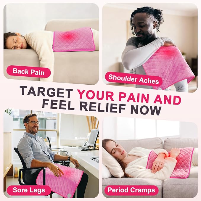 Heating Pad for Back Pain & Period Cramps - Image 3
