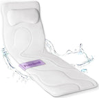 Full Body Bath Pillow for Tub, Luxury Bathtub Pillow for Full Back, Head and by poemland