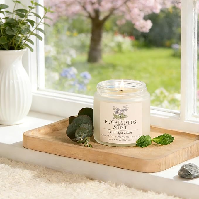 Spring Summer Scented Candles Set, Soy Candles - Image 3