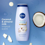 NIVEA Pampering Coconut and Almond Milk Body Wash - Image 9