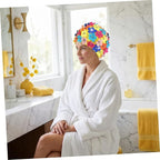 Toyvian Ladies Flower Swimming Cap, Simulation Floral Petal Swim Hat - Image 6