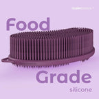 MainBasics Silicone Body Scrubber Dual-Sided Shower Loofah and Exfoliator - Image 6