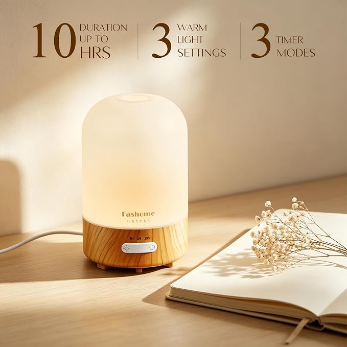 Essential Oil Diffuser for Home, Ultrasonic Cool Mist Air Aromatherapy - Image 6