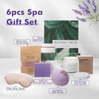Natural Amor Spa Gift Set for Women – 6-Piece Self Care Gift Box - Image 3