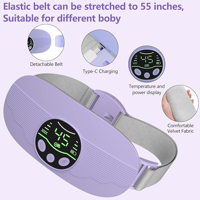 HOTBAG Heating Pad for Period Cramps Portable Cordless 3S Fast Period Heating - Image 3