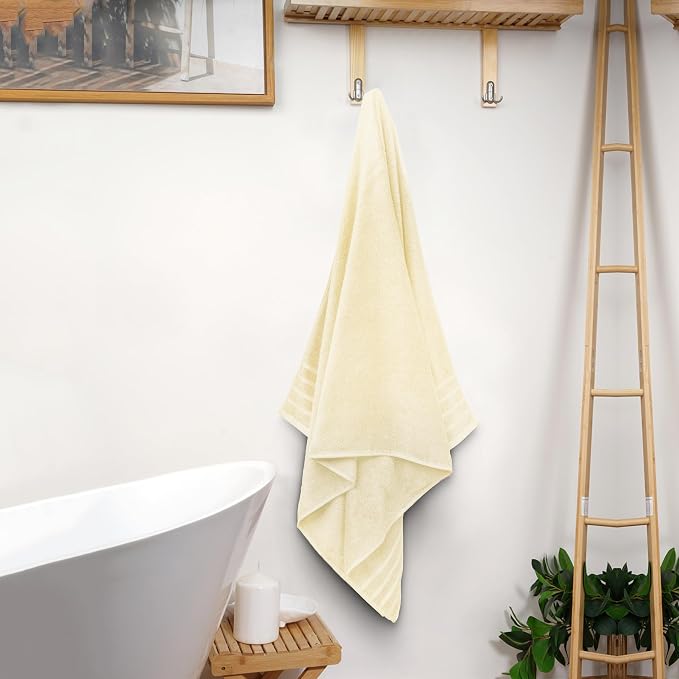 Avalon Towels Bath Towels Set of 4, Size 30 x 60 Inches, Highly Soft and - Image 5