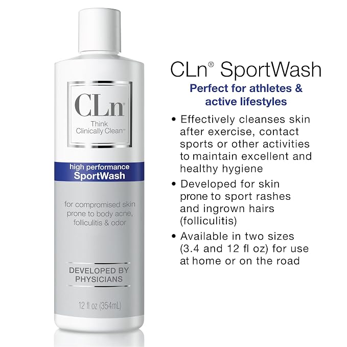 CLn® SportWash – High-Performance Sport Body Wash, - Image 9