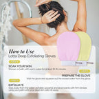 LOTTA Deep Exfoliating Mitt 2pcs - Image 6