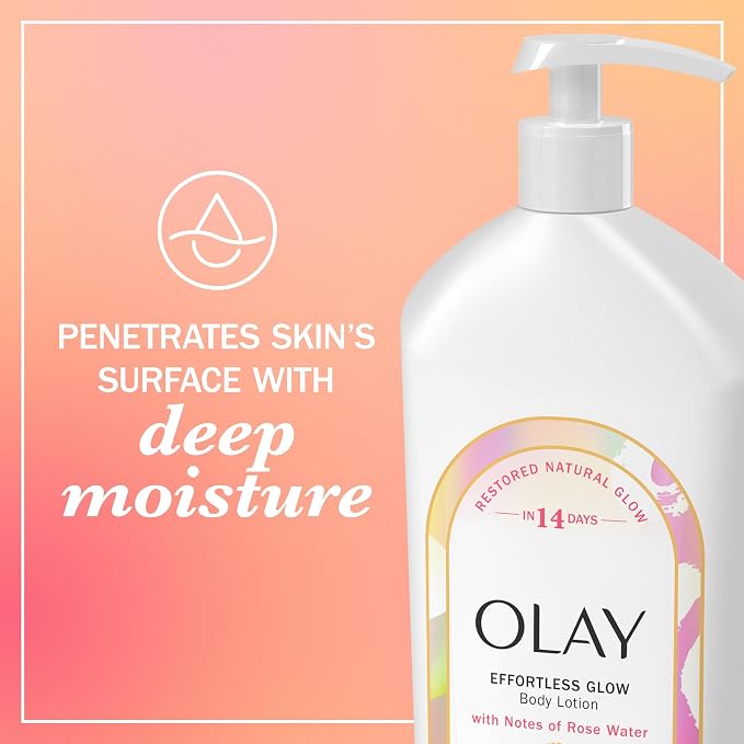 Olay Body Lotion for Women, Effortless Glow, Restore Natural Glow, 24hr - Image 5
