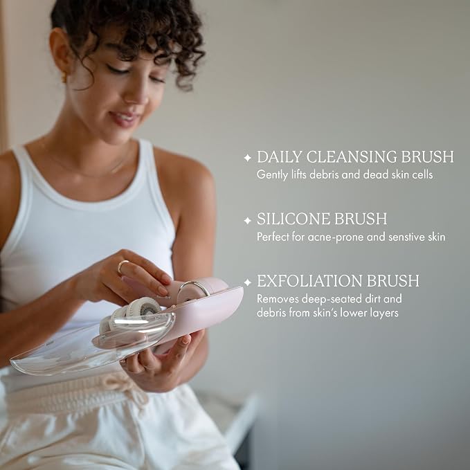 Vanity Planet Facial Cleansing Brush Replacement Heads, Raedia 2.0-3 - Image 4