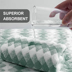 Hand Towels Set 2 Pack-16“x31” Ultra Soft Microfibers Bathroom Towel Set Highly - Image 3