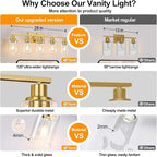 Indoi 5-Light Bathroom Vanity Light - Image 4
