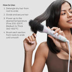Mane Get Ur Sleek On Hair Straightener Brush - Image 6