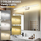 SOLFART 5 Color Temperature Dimmable 47.2 Inch Bathroom Light Fixtures Over - Image 3