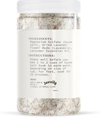 Jovvily Epsom Salt Soak with Lavender Buds & Lavender Essential Oil - 2 lb - - Image 2