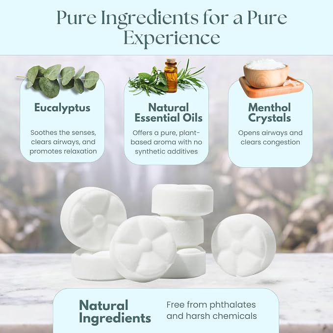 TLG Essence Shower Steamers Aromatherapy 7 Pack – USA Made - Image 7