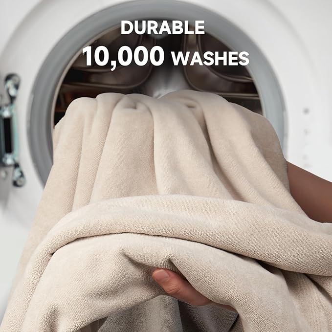 Umisleep 100% Microfiber Hair Towel, Large Curly Hair Towel - Image 6