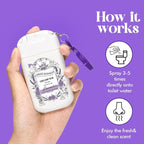 Travel Size Toilet Spray, 2 Pack Air Freshener Spray - Image 5