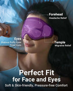 Cooling Eye Mask for Puffy Eyes: Fsa Eligible Items Hsa, Ice Eye Pack for - Image 4