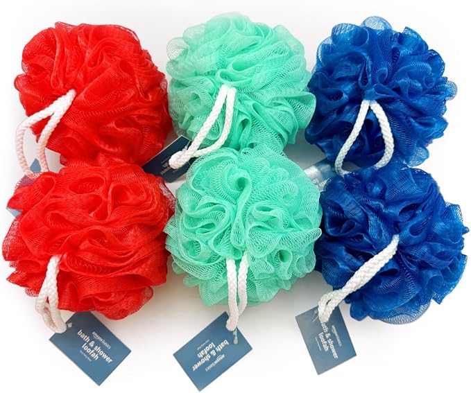 Amazon Basics Exfoliating Bath and Shower Loofah - Image 4