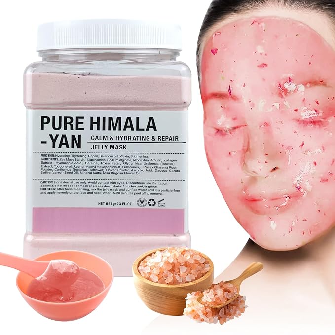 Jelly Mask for Facials Professional, Hydrating & Moisturizing Peel-Off Natural by Unknown