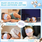 XPCARE 60 Pack Steam Eye Masks for Dry Eyes, SPA Warm Sleep Eye Mask, - Image 7