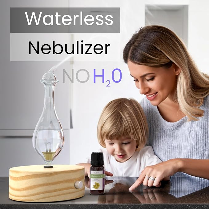ArOmis Premium Glass Essential Oils Nebulizer - Image 3