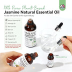 SAVILAND Jasmine Essential Oil for Cuticle Nails Hands: Ultra Repairing Cuticle - Image 6