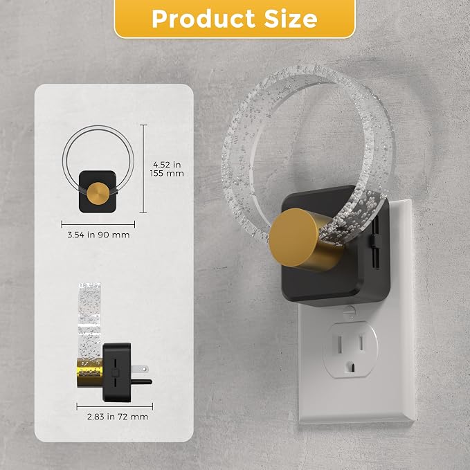 L LOHAS LED Night Lights Plug into Wall, 2 Pack Plug in Night Lights - Image 7